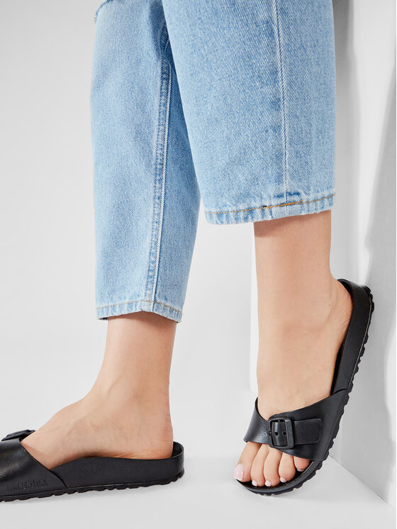 Birkenstock Natikači Birkenstock Madrit EVA 0128163 Črna