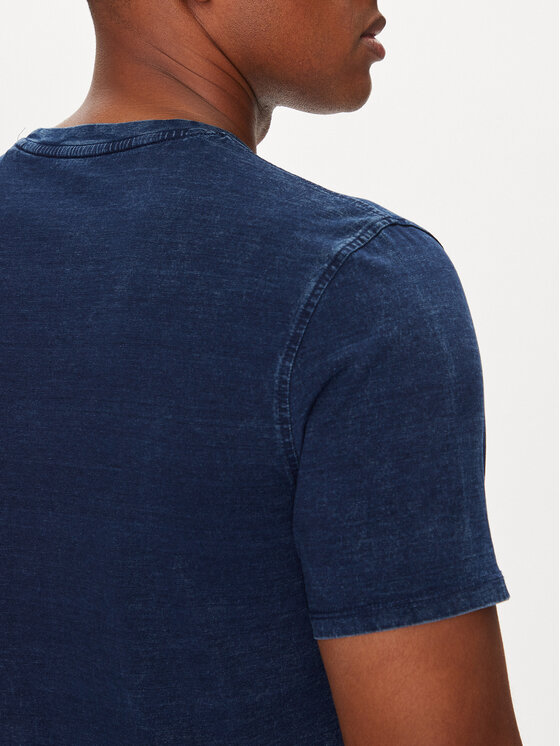 Guess Jeans Guess Jeans Camiseta M5YI34 KCTG1 Azul Slim Fit