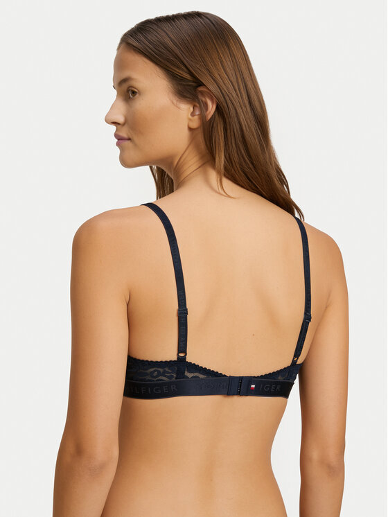 Tommy Hilfiger Tommy Hilfiger Bralette UW0UW06345 Azul marino