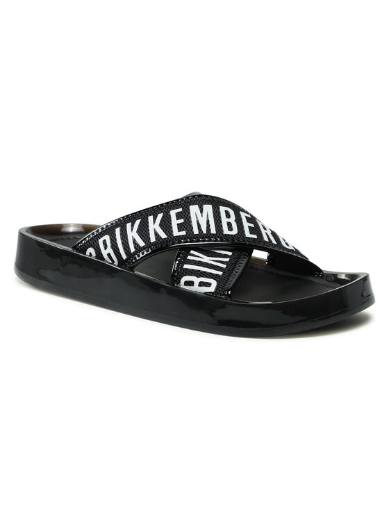 Bikkembergs Şlapi Bikkembergs Noemy B4BKW0151 Negru