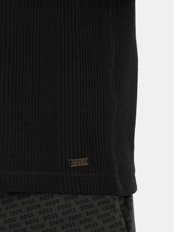 BOSS BOSS Camiseta Structure 50540567 Negro Regular Fit
