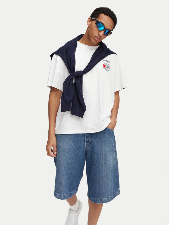 Reebok Reebok Футболка Dobry RK25735CCM Білий Regular Fit
