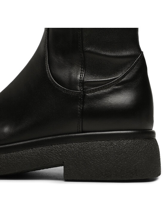 AGL Čižmy AGL Alison D721586PWK06891013 Čierna