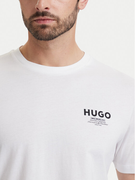 HUGO HUGO Camiseta Nesptee 50572740 Blanco Regular Fit