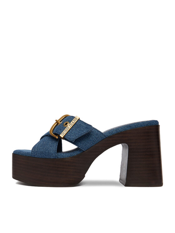 Guess Jeans Шльопанці Guess Jeans CEO-JD421-3 Голубий