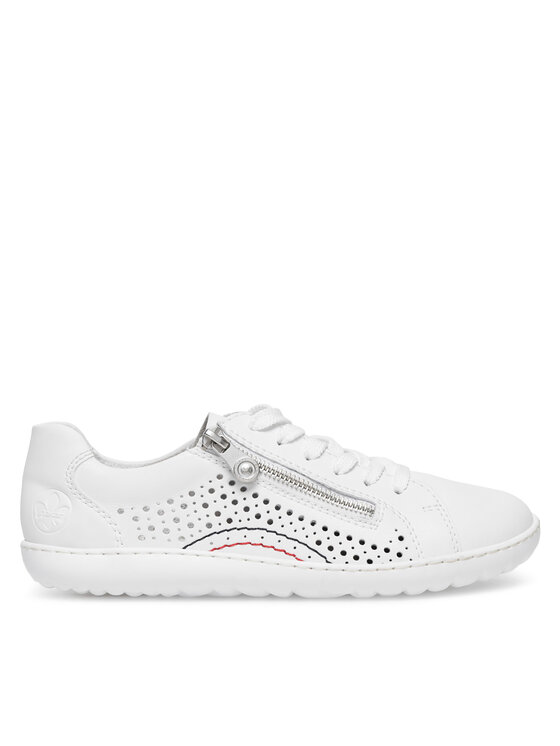 Rieker Sneakersy Rieker 52824-80 Biały