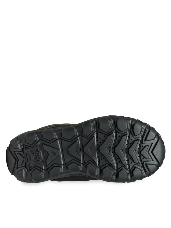 Geox Sniego batai Geox J Trekkyup Boy B Abx J46MBC 08V50 C0450 S Tamsiai žalia