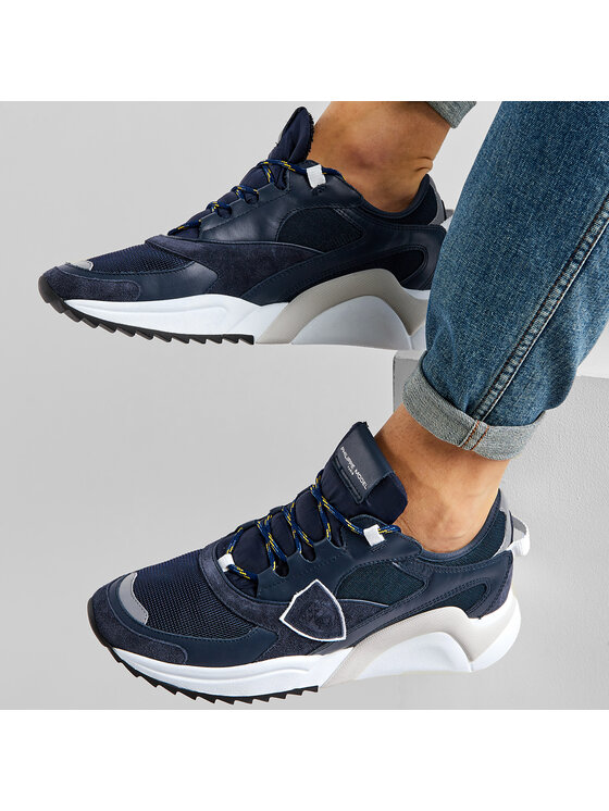 Philippe Model Sneakers Philippe Model Eze EZLU WK11 Blu scuro