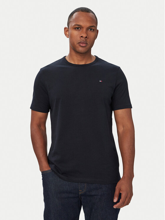 Tommy Hilfiger Tommy Hilfiger Conjunto de camisetas 3P Ss Tee UM0UM03870 Azul marino Regular Fit
