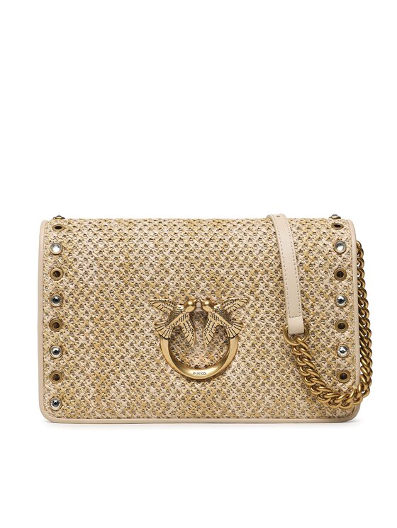 Τσάντα Pinko Love Click Classic PE 23 PLTT 100063 A0PC Μπεζ | Epapoutsia.gr
