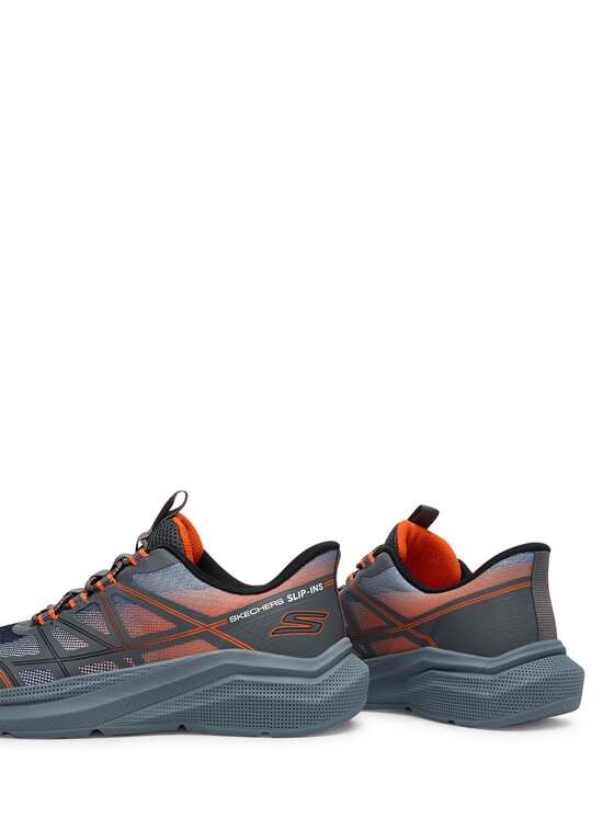 Skechers Αθλητικά Skechers Microspec Velocity - Grid-Shift 404220L/CCOR Γκρι