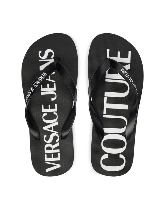 Versace Jeans Couture Žabky Versace Jeans Couture 80VA3SQ7 ZSS81 Černá