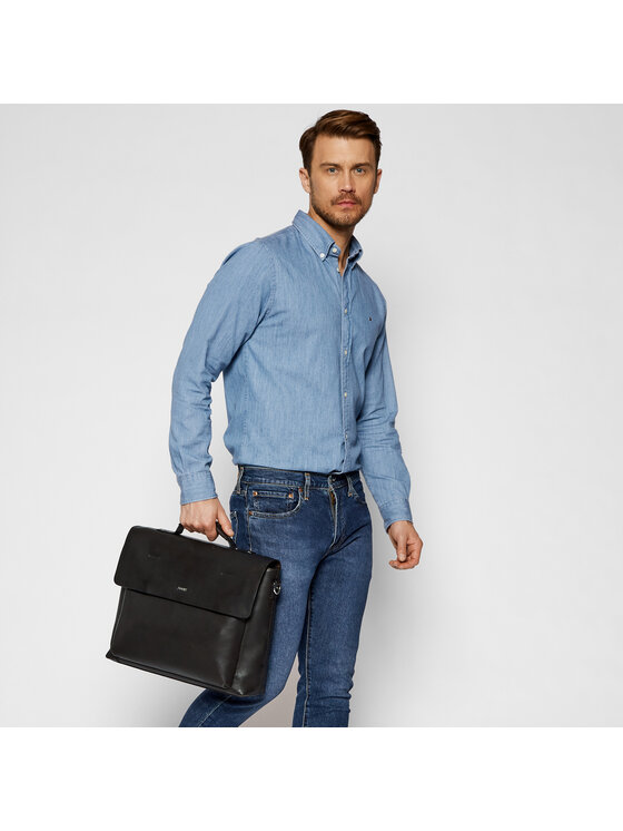 JOOP! Brašna na notebook JOOP! Liana 4140004468 Hnědá