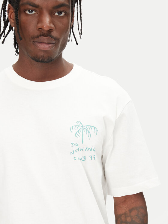 Only & Sons Only & Sons Футболка Milo 22034452 Білий Relaxed Fit