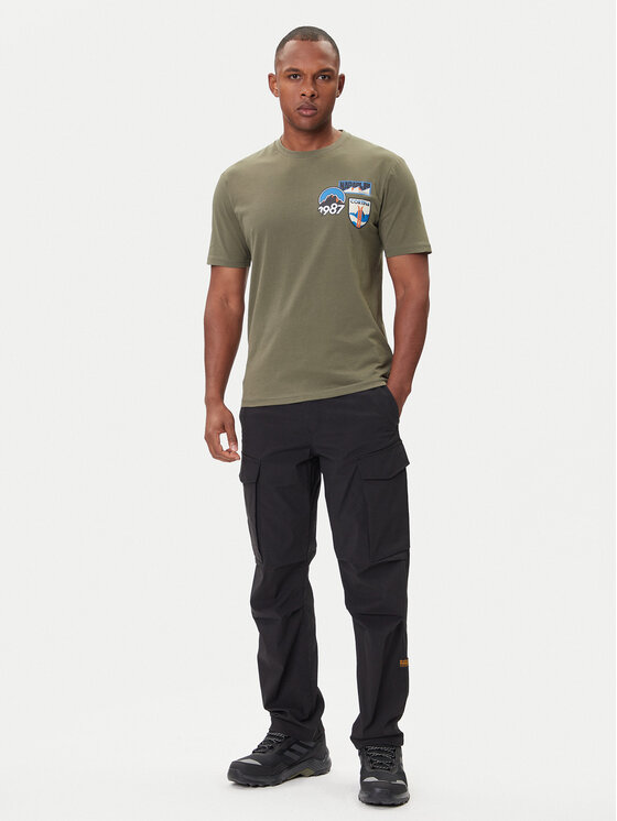 Napapijri Napapijri Camiseta S-Montepiana NP0A88SV Verde Regular Fit