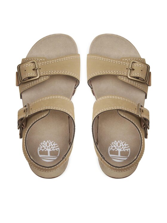 Timberland Босоніжки Timberland Castle Island 2 Strap TB0A5SYWDR01 Бежевий