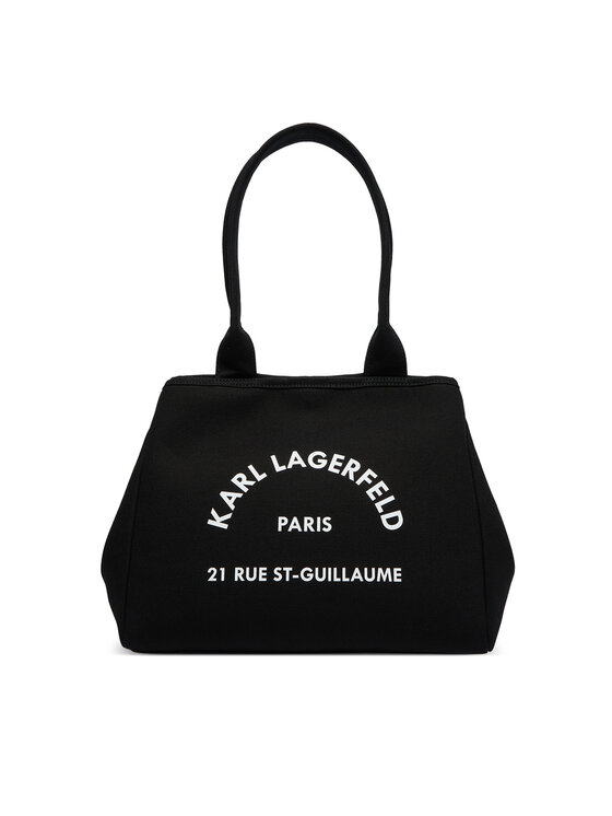 KARL LAGERFELD Táska KARL LAGERFELD B1W50010 Fekete