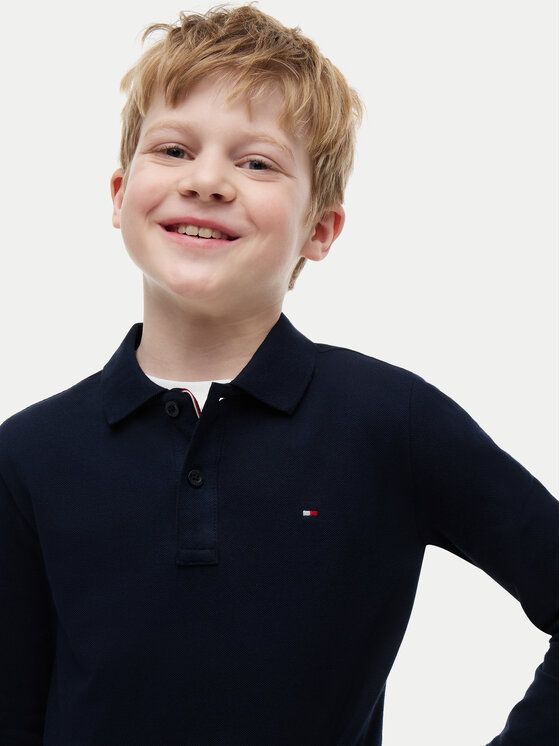 Tommy Hilfiger Tommy Hilfiger Polo KB0KB09664 Azul marino Regular Fit
