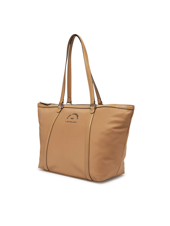 KARL LAGERFELD Ročna torba KARL LAGERFELD A2W30080 Rjava