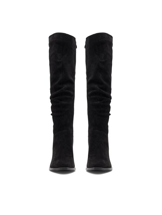 DeeZee Kozačky DeeZee SALOME H7612-1 Černá