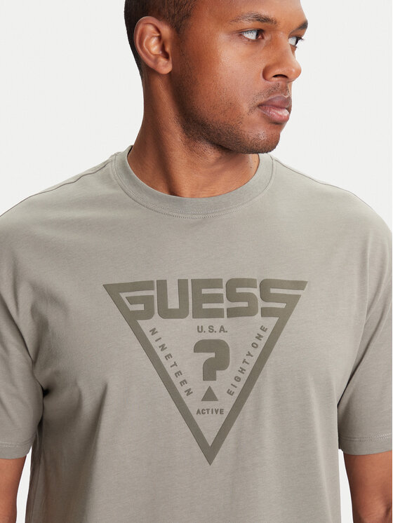 Guess Guess Футболка Z4BI02 I3Z14 Зелений Regular Fit