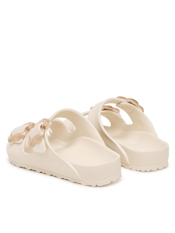 Birkenstock Шльопанці Birkenstock Arizona Flower Buckle 1031291 Білий