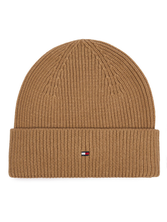 Tommy Hilfiger Шапка Tommy Hilfiger Flag AW0AW19102 Бежов