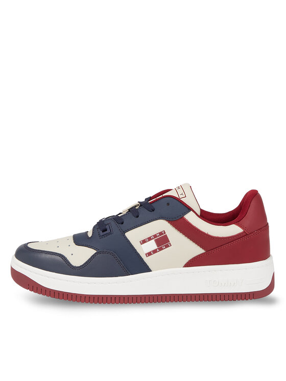 Sneakersy Tommy Jeans Tjm Basket Premium Color EM0EM01256 Niebieski ...