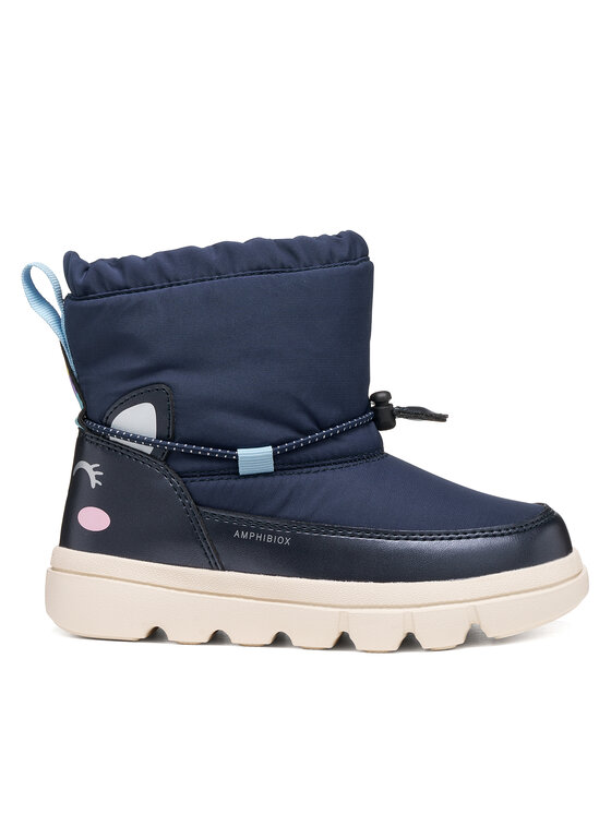 Geox Botas de nieve Geox J Willaboom Girl B Abx J66HWD 0FUNF C4243 D Azul marino