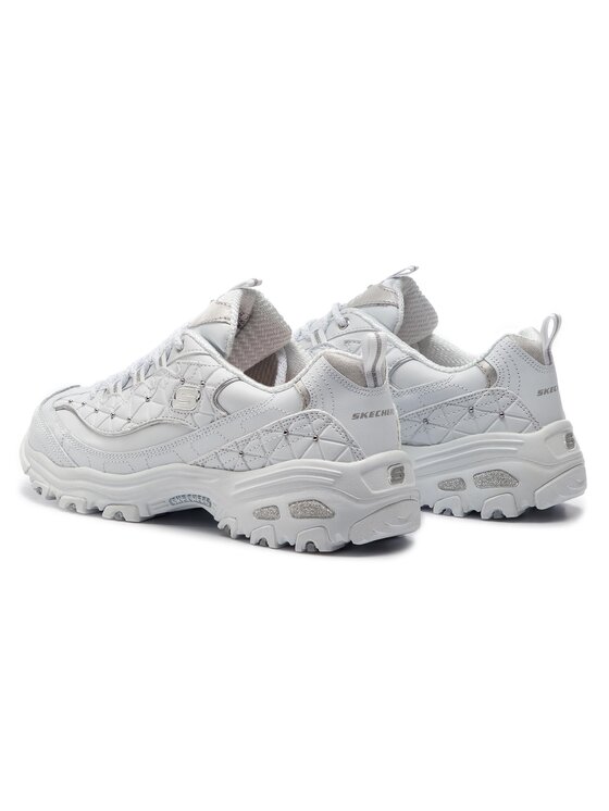Skechers Сникърси Skechers D'lites Glamour Feels 13087/WSL Бял