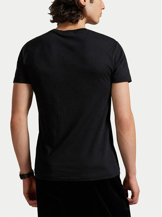 Polo Ralph Lauren Polo Ralph Lauren Camiseta 710P00094001 Negro Custom Slim Fit