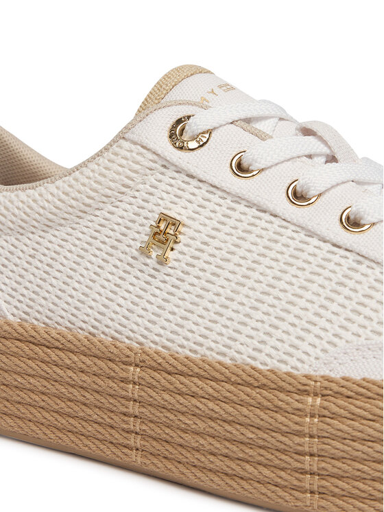 Tommy Hilfiger Espadrilles Tommy Hilfiger FW0FW09173 Balts