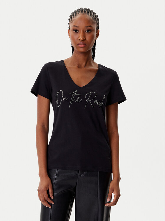 Morgan Morgan Camiseta 242-DLUCAS Negro Regular Fit
