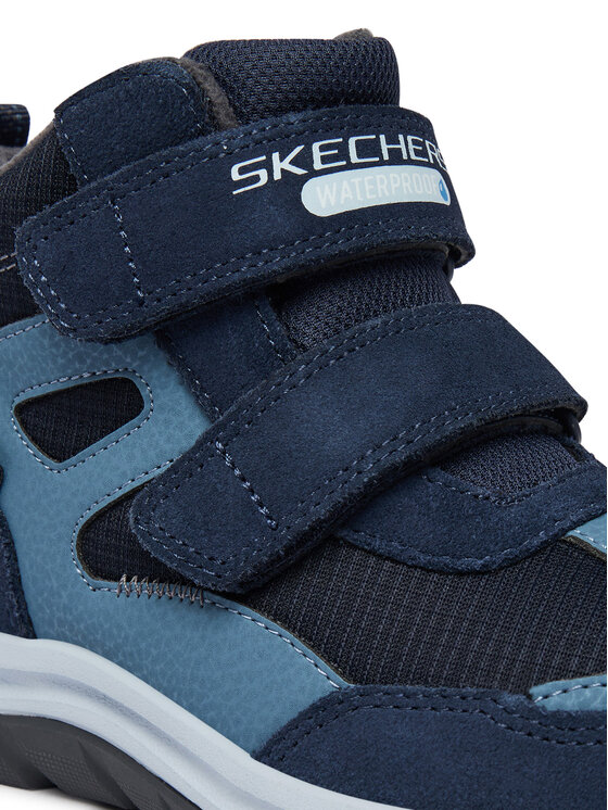 Skechers Šnurovacia obuv Skechers Dynamic Trail 406374L/NVY Tmavomodrá