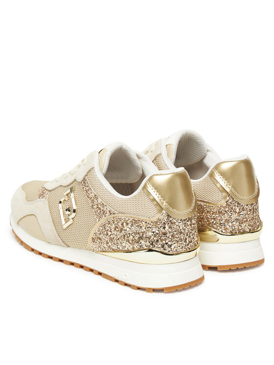 Liu Jo Sneakersy Liu Jo Maxi Wonder Low 02 BF5015 TX493 Béžová