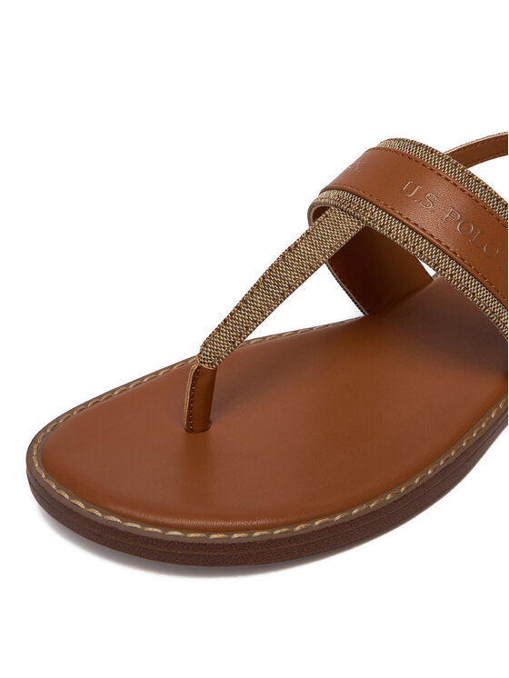 U.S. Polo Assn. Босоніжки U.S. Polo Assn. EO-CASSIE001W/6TY1 Коричневий