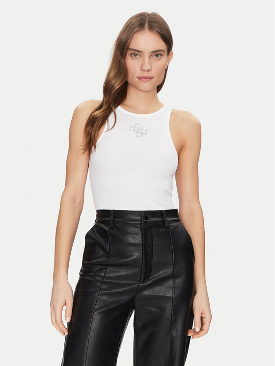 Guess Guess Топ W5GP57 KCV52 Білий Regular Fit