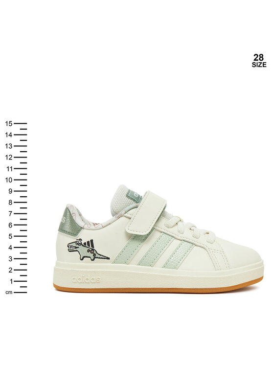 adidas Sneakersy adidas Dino Grand Court 2.0 JI3896 Biały