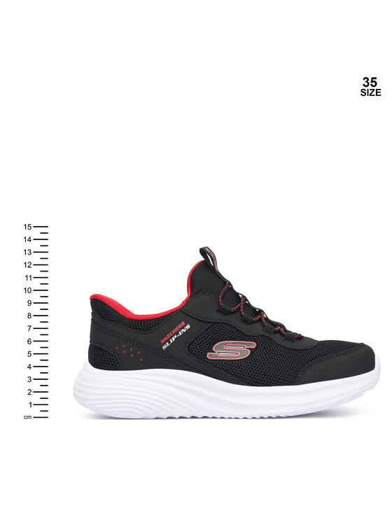 Skechers Sneakersy Skechers Bounder Pro Slip-Ins 404208L/BLK Czarny