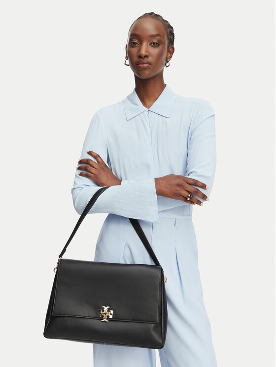 Tory Burch Τσάντα Tory Burch Charlie 180727 Μαύρο