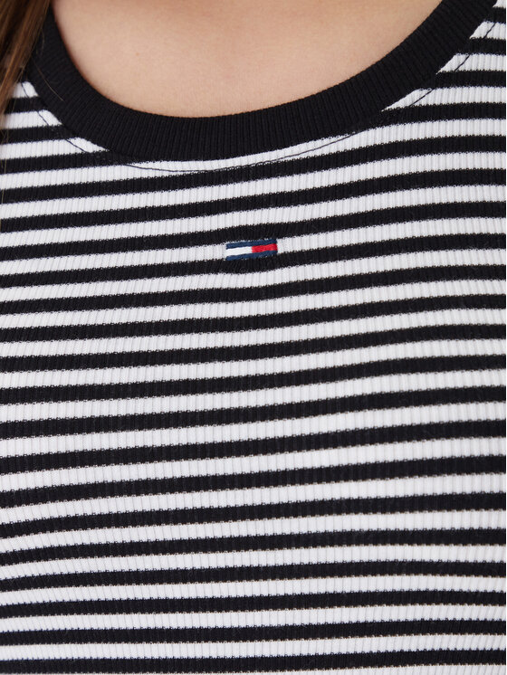 Tommy Jeans Tommy Jeans Top Essential DW0DW20673 Negro Regular Fit