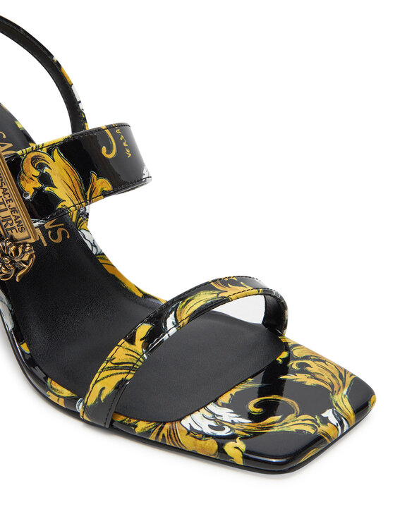 Versace Jeans Couture Босоніжки Versace Jeans Couture 78VA3S71 Чорний