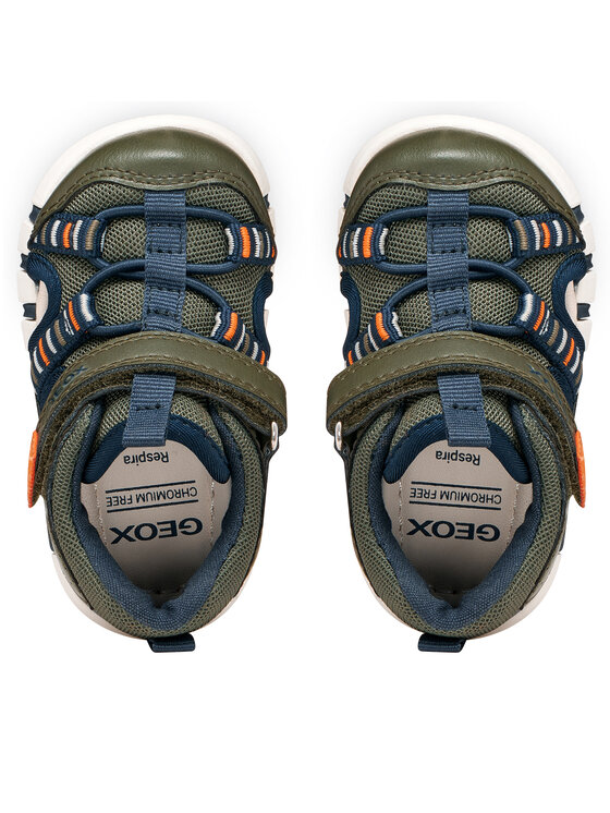 Geox Basutės Geox B Sandal Iupidoo Boy B655PB 0BC14 C3231 Žalia