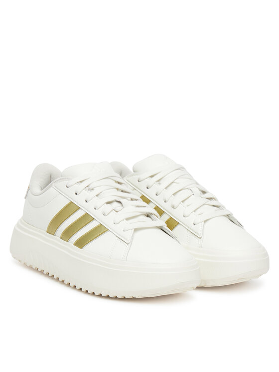 adidas Сникърси adidas Grand Court Platform JR0699 Бял