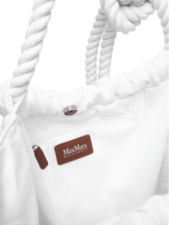 Max Mara Ročna torba Max Mara 2616511019650 Bela