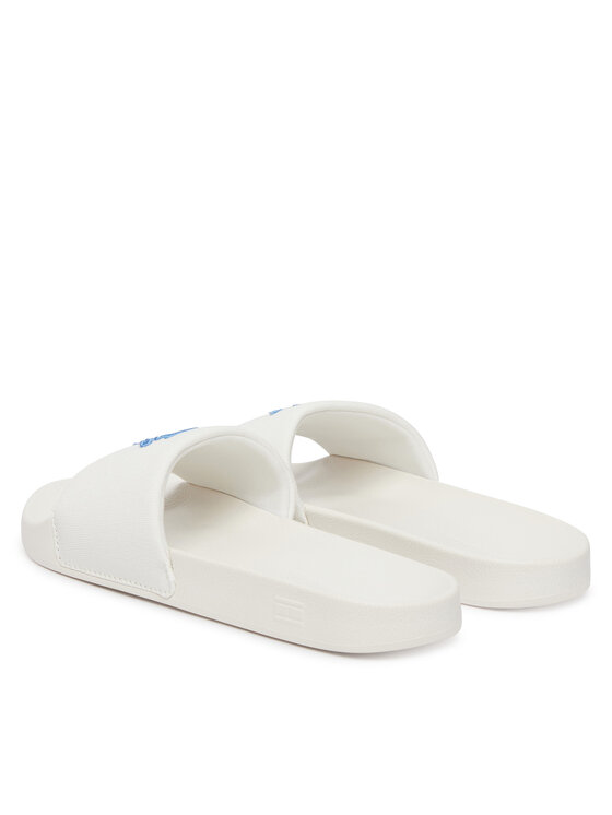 Tommy Hilfiger Iešļūcenes Tommy Hilfiger Th Script Pool Slide FW0FW09286 Balts