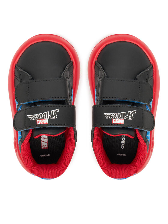 adidas Снікерcи adidas Grand Court Spider-Man Cf I JQ7828 Чорний
