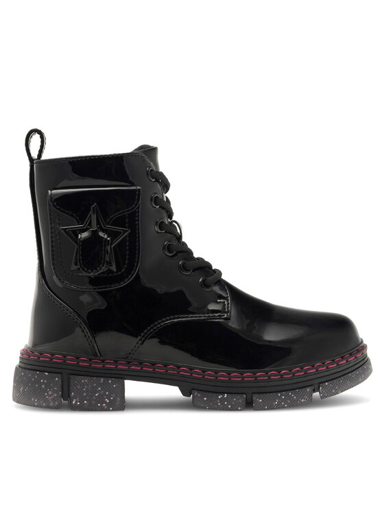 Nelli Blu Trapper stila apavi Nelli Blu CM230103-8 Melns