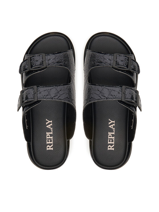 REPLAY Şlapi REPLAY GWF81 .000.C0040S Negru
