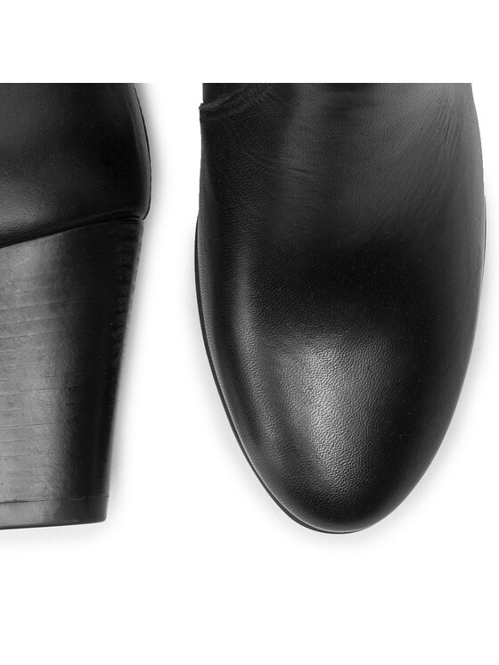Tamaris Μποτάκια Tamaris 1-25051-23 Μαύρο